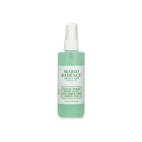 Mario Badescu Спрей для Лица с Алоэ, Огурцом и Зеленым Чаем - для Всех Типов Кожи 118ml/4oz