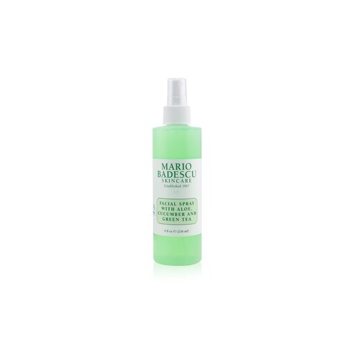 Mario Badescu Спрей для Лица с Алоэ, Огурцом и Зеленым Чаем - для Всех Типов Кожи 236ml/8oz