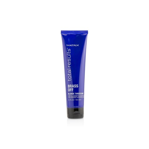 Matrix Total Results Brass Off Blonde Threesome (Смягчающий, Разглаживающий, Защитный Крем) 150ml/5.1oz