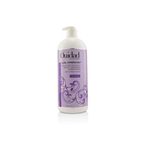 Ouidad Curl Immersion Непенящийся Кокосовый Очищающий Крем Кондиционер (для Сильно Кудрявых Волос) 1000ml/33.8oz