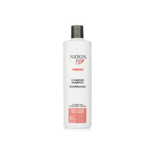 Nioxin Derma Purifying System 4 Очищающий Шампунь (для Окрашенных Волос, Прогрессирующее Выпадение) 500ml/16.9oz