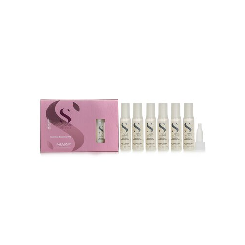 AlfaParf Semi Di Lino Moisture Питательное Масло (для Сухих Волос) 6x13ml/0.44oz