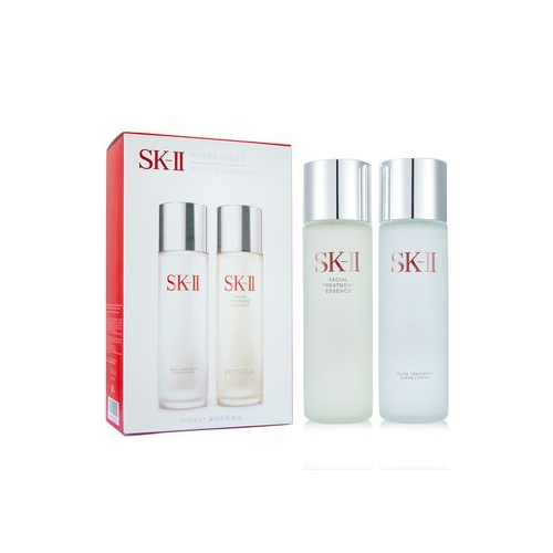 SK II Pitera Deluxe Набор: Очищающий Лосьон для Лица 230мл + Эссенция для Лица 230мл 09125 2x230ml/7.77oz