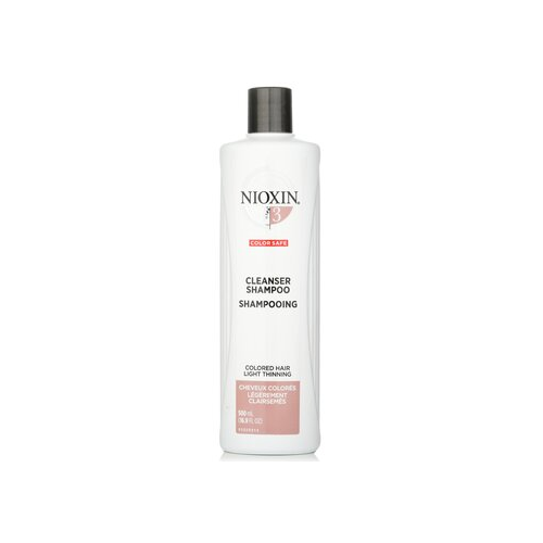 Nioxin Derma Purifying System 3 Очищающий Шампунь (для Окрашенных Волос с Легкой Степенью Выпадения) 500ml/16.9oz
