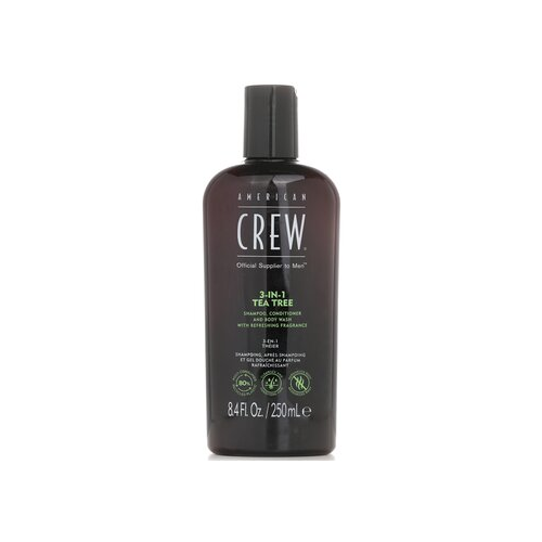 American Crew Men 3-IN-1 Tea Tree Шампунь, Кондиционер и Гель для Душа 250ml/8.4oz