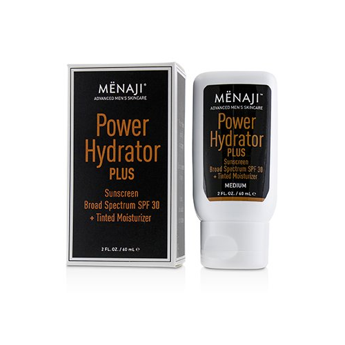 Menaji Power Hydrator Plus Защита от Солнца Широкого Спектра SPF 30 + Тонированный Увлажнитель (Средний) 60ml/2oz