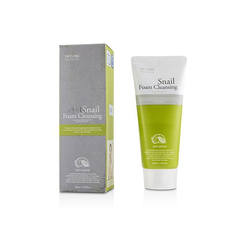 3W Clinic Snail Очищающая Пенка 100ml/3.38oz