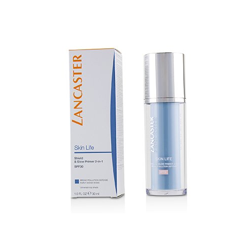 Lancaster Skin Life Shield & Glow Праймер 2 в 1 SPF 30 - Universal Rosy Shade 30ml/1oz