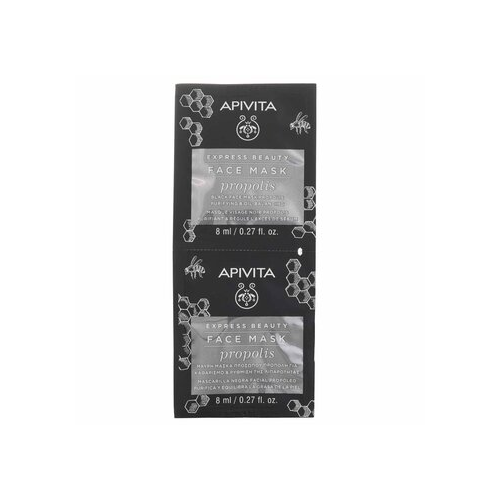 Apivita Express Beauty Маска для Лица с Прополисом (Очищение для Жирной Кожи) 6x(2x8ml)