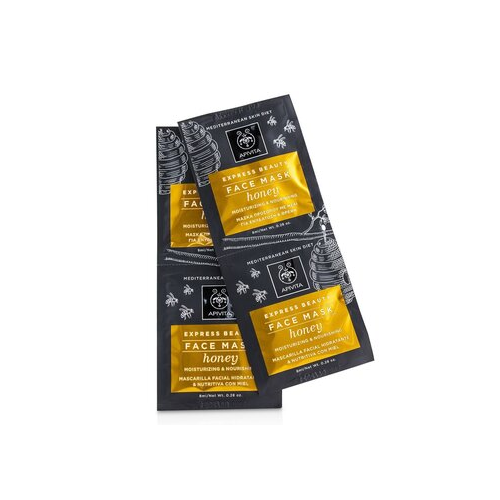 Apivita Express Beauty Маска для Лица с Медом (Увлажнение и Питание) 6x(2x8ml)