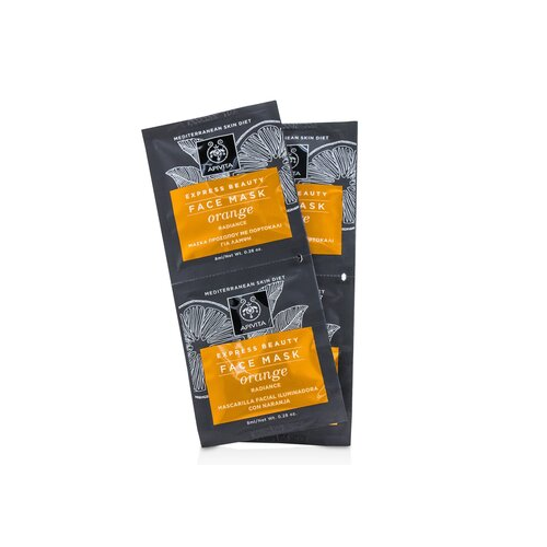 Apivita Express Beauty Маска для Лица с Апельсином (для Сияния) 6x(2x8ml)