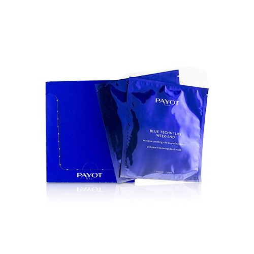 Payot Blue Techni Liss Week-End Хроно-Обновляющая Маска Пилинг 10pcs