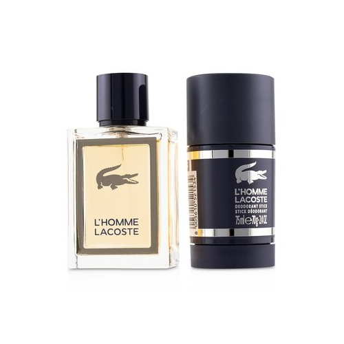 Lacoste L'Homme Набор: Туалетная Вода Спрей 50мл/1.6унц + Дезодорант Стик 75мл/2.4унц 2pcs