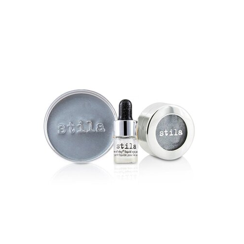 Stila Magnificent Metals Foil Finish Тени для Век с Mini Stay All Day Жидким Праймером для Глаз - Titanium 2pcs