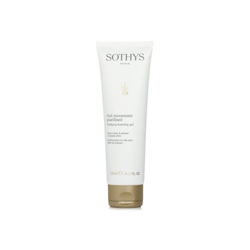 Sothys Очищающий Пенящийся Гель с Экстрактом Ириса - для Комбинированной и Жирной Кожи 125ml/4.2oz