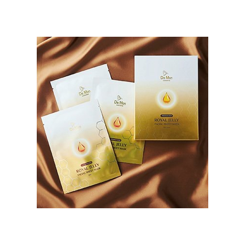 DeMon Gold Royal Jelly Тканевая Маска для Лица 5x25ml/0.8oz