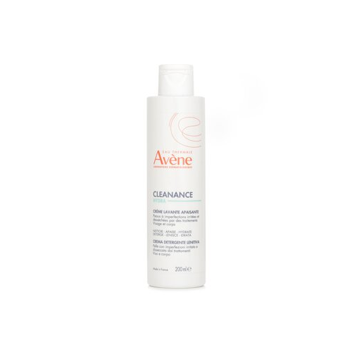 Avene Cleanance HYDRA Успокаивающий Очищающий Крем - для Проблемной Кожи, Сухой и Раздраженной после Ухода 200ml/6.7oz