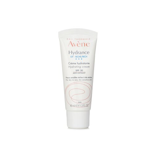 Avene Hydrance UV RICH Увлажняющий Крем SPF 30 - для Сухой и Очень Сухой Чувствительной Кожи 40ml/1.3oz