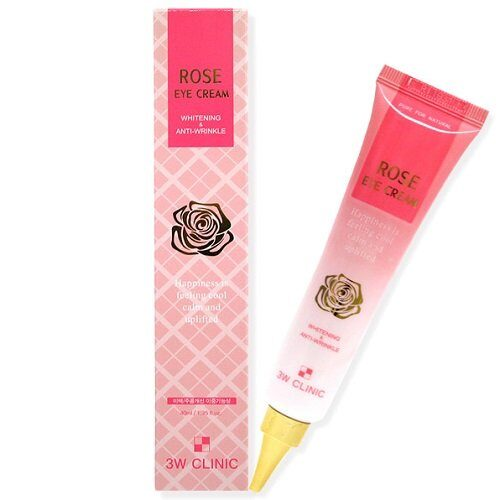 Крем для глаз с экстрактом розы 3W Clinic Rose Eye Cream 40ml