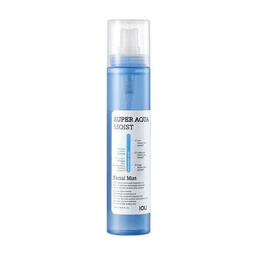 Мист для лица увлажняющий Welcos IOU Super Aqua Moist Facial Mist 120ml