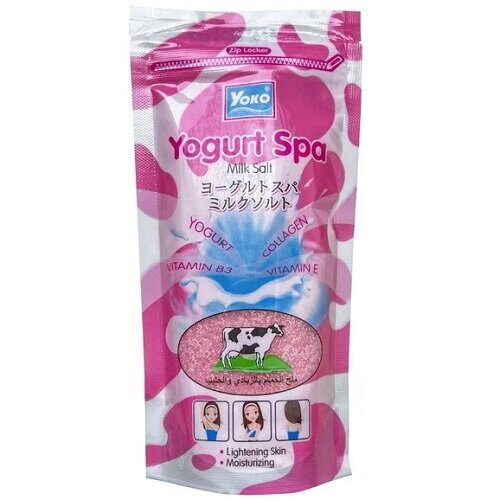 Скраб солевой для тела Молоко и йогурт Yoko Yogurt Spa Milk Salt 300g