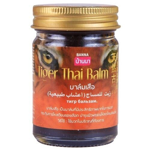 Тайский тигровый бальзам Banna Tiger Thai Balm 50ml