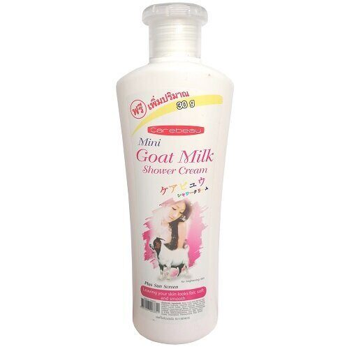 Крем-гель для душа с козьим молоком Carebeau Goat Milk Shower Cream Pink 270g