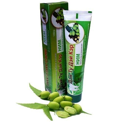 Зубная паста аюрведическая «Ним» Day 2 Day Care Neem Ayurvedic Toothpaste 100g