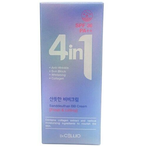 ББ крем для лица с коллагеном Dr. Cellio 4 In 1 Sandeunhan BB Cream SPF36 PA++ 50ml