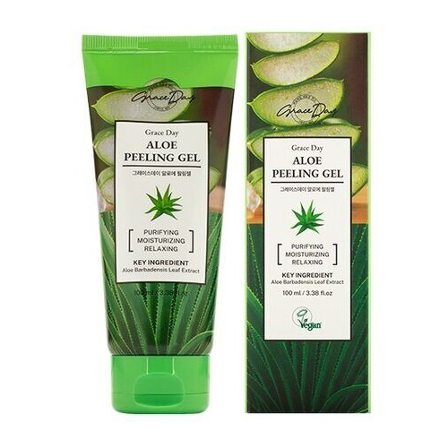 Пилинг гель для лица с экстрактом алоэ Grace Day Aloe Peeling Gel 100ml