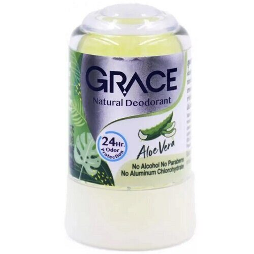 Дезодорант кристаллический «Алоэ Вера» Grace Natural Deodorant Aloe Vera 50g