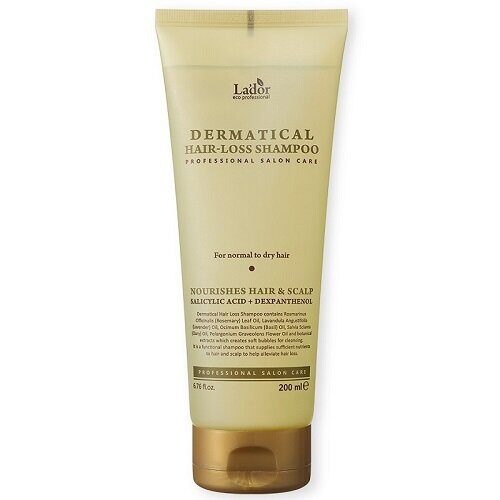 Шампунь против выпадения волос Lador Dermatical Hair Loss Shampoo 200ml