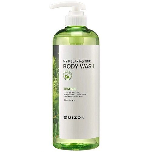 Гель для душа с чайным деревом Mizon My Relaxing Time Body Wash Tea Tree 800ml
