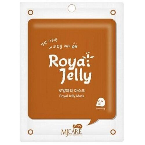 Тканевая маска для лица с маточным молочком MJ Care On Royal Jelly Mask Pack