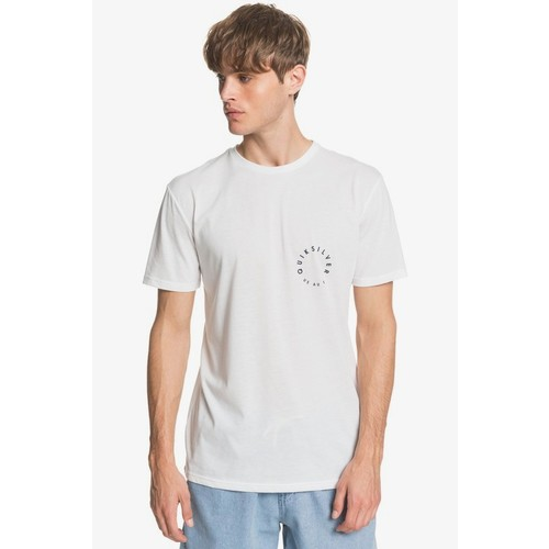 Мужская футболка QUIKSILVER Higher Ground (WHITE (wbb0), S)