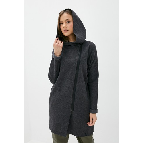 Пальто EMBLEM Street Coat с капюшоном (женское) (Antracit, S)