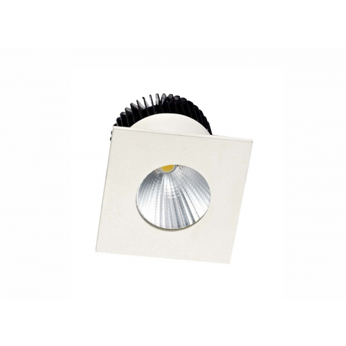 Donolux Светодиодный светильник, встраиваемый, диммируемый АС85-265В 5W, 3000K, 400 LM, 30°. Цвет-белый, D65х65 H70 мм + источник питания