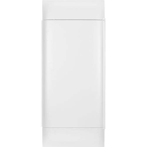 Пластиковый щиток на 48 модулей (4х12) Legrand Practibox S для встраиваемого монтажа в твёрдые стены, цвет двери белый
