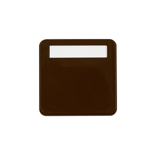 Berker Промежуточная рамка с откидной крышкой и полем для надписи цвет: коричневый, глянцевый, Влагозащищенный скрытый монтаж IP44