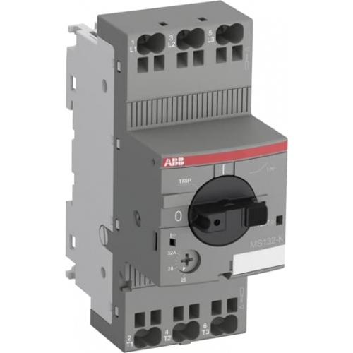 ABB SST Автоматич.выключ. MS132-0.16K 100 кА с втычными клеммами с регулир. тепловой защитой 0.1A-0