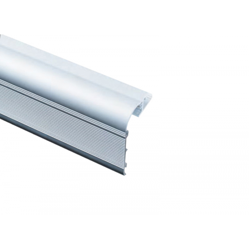 Donolux накладной алюминиевый профиль для ступеней, 2 метра, габариты в сборе: 60х80х2000 мм, алюмин