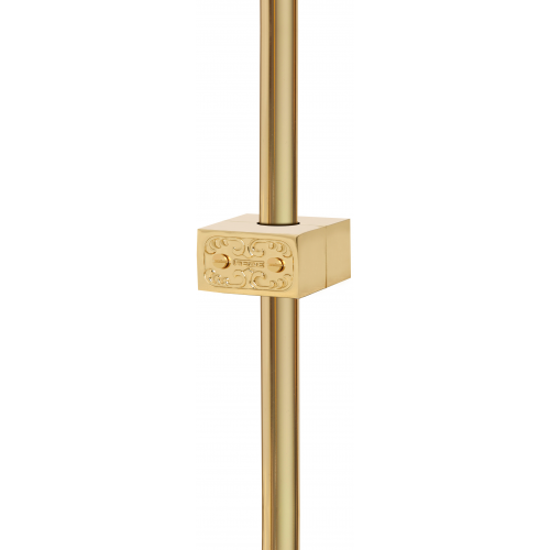 FEDE Крепежный элемент для труб 16 мм, цвет блестящее золото