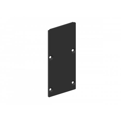 Боковая заглушка для профиля L18515 Цвет: Черный. RAL9005