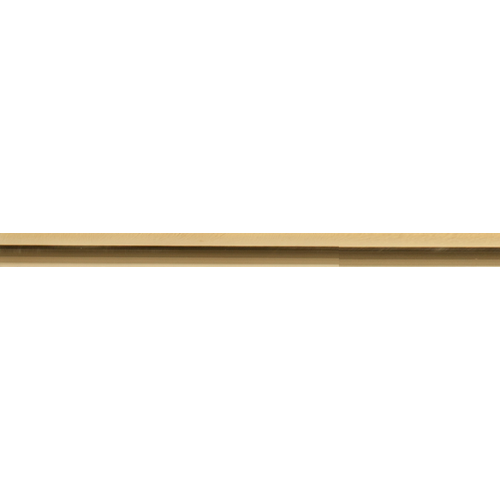 FEDE Труба из латуни диаметр 10 мм., цвет блестящее золото