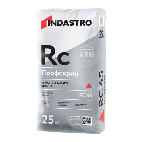 Ремонтный состав Indastro Профскрин RC45 25 кг