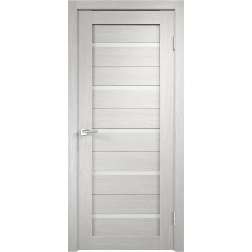 Дверь межкомнатная Velldoris Duplex экошпон Дуб белый со стеклом мателюкс 2000х600 мм