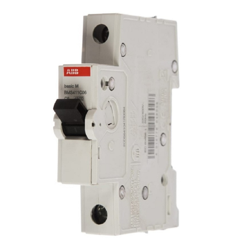 Выключатель автоматический модульный ABB Basic M 1п C 6А 4.5кА BMS411C06 2CDS641041R0064