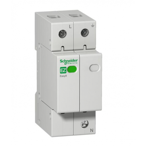 Ограничитель перенапряжения Schneider Electric Easy9 1П+H 20кА 230В