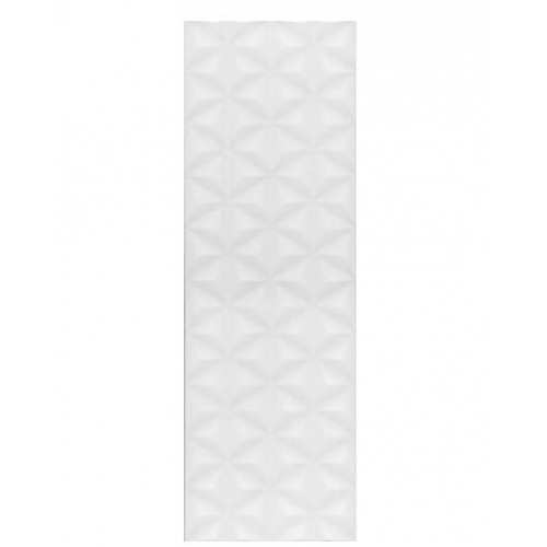 Керамическая плитка Kerama Marazzi Диагональ 12119R белый структурированная 750х250 мм