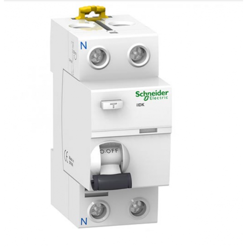Дифференциальный выключатель нагрева Schneider Electric iID K 2P 40A 30мА AC